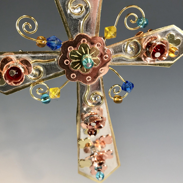 Garden Cross Ornament by Pilgrim Imports, Inc. - Image 2